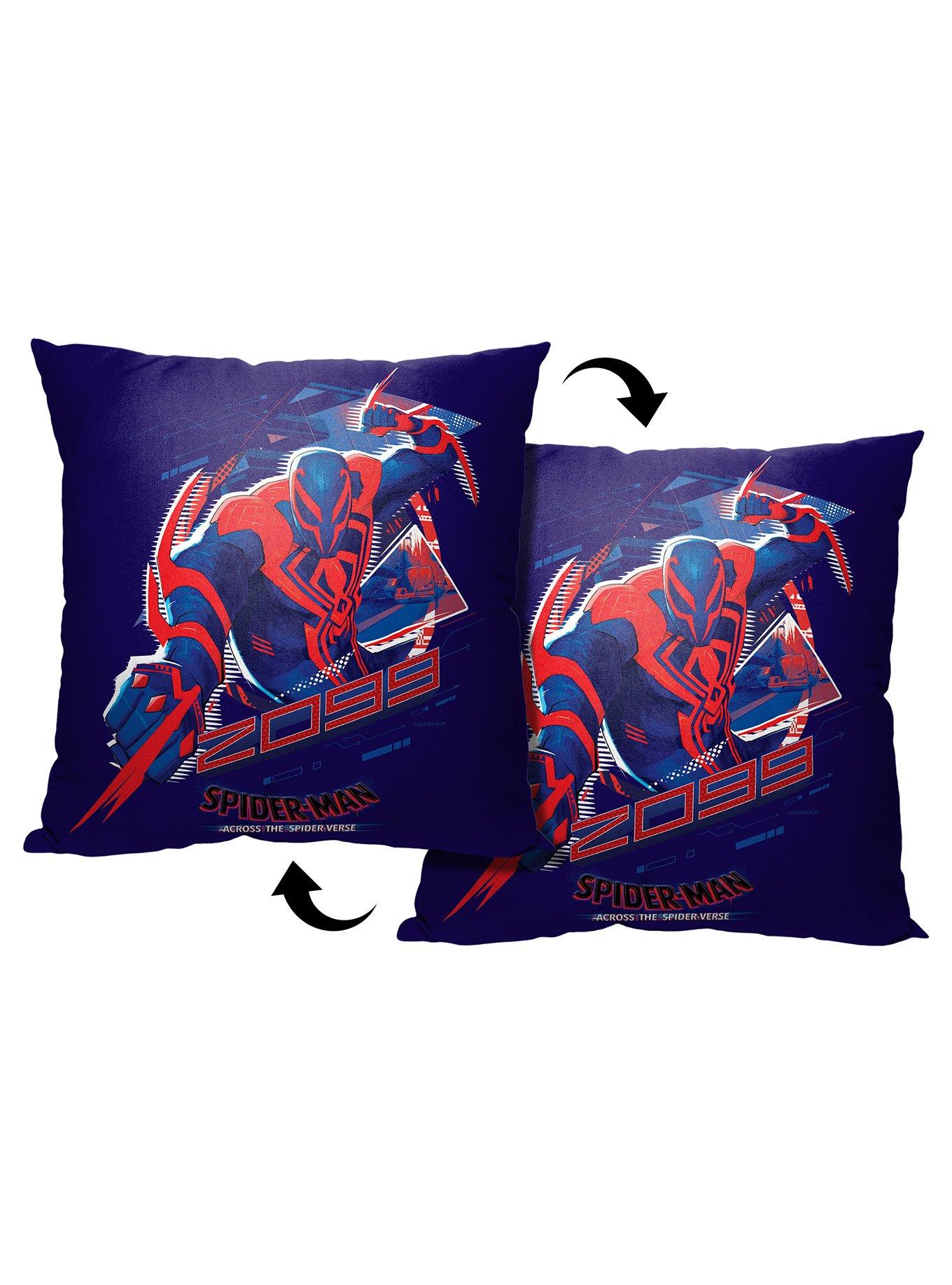 Marvel Spider-Man Across The Spiderverse 2099 Printed Throw Pillow, , alternate