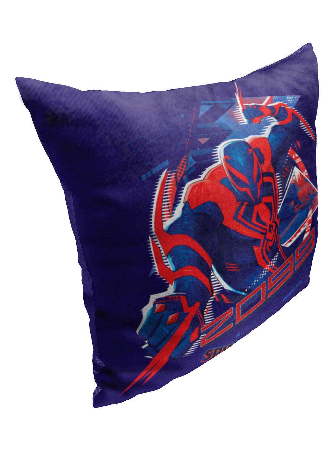 Marvel Spider-Man Across The Spiderverse 2099 Printed Throw Pillow, , alternate