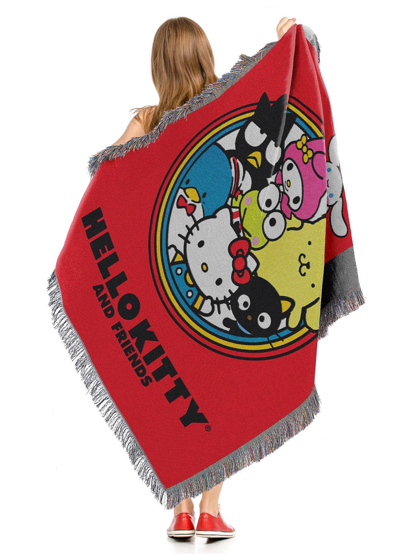 Hello Kitty Circle Of Fun Woven Tapestry, , alternate