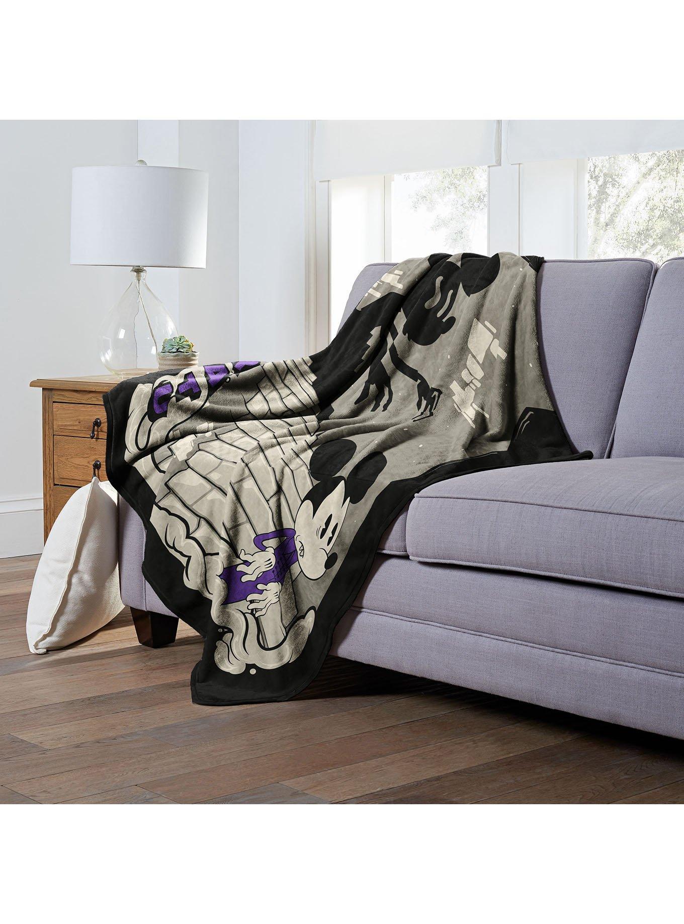 Disney Mickey Mouse Mouseferatu Silk Touch Throw, , alternate