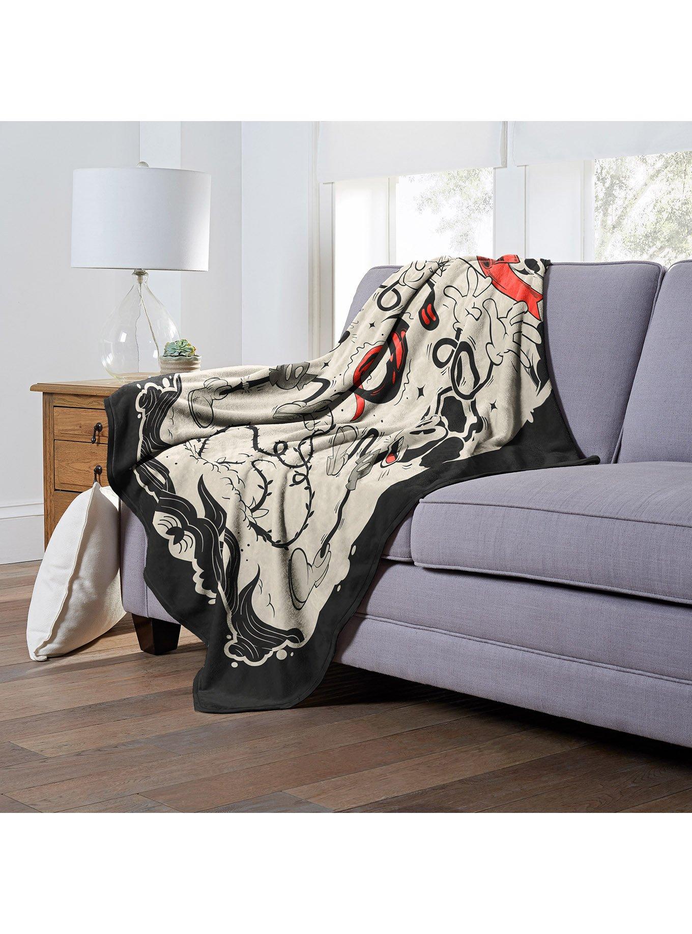 Disney Mickey Mouse Come Alive Silk Touch Throw Blanket, , alternate