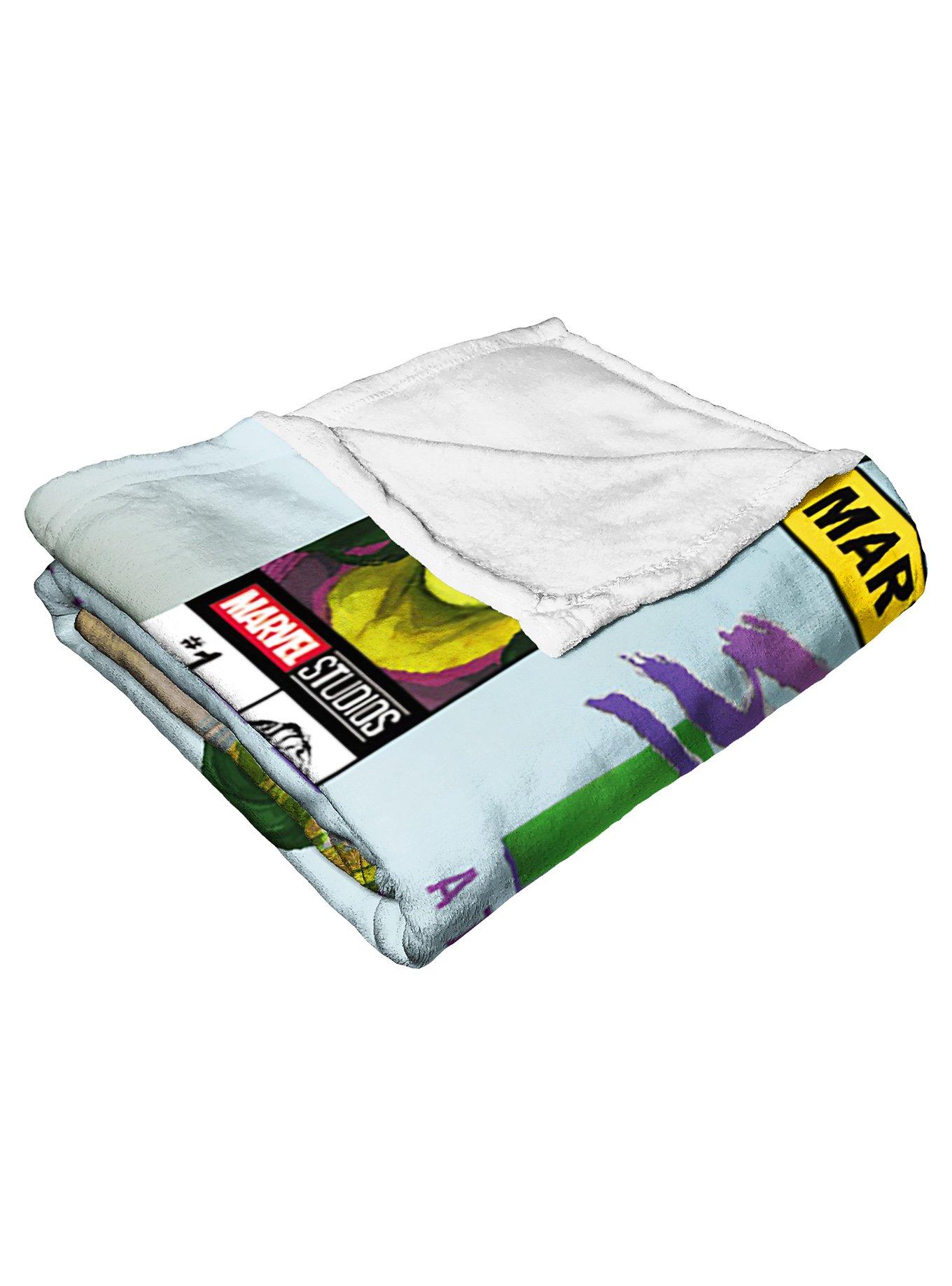 Marvel She Hulk Comic Cover Silk Touch Throw, , alternate