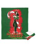 Marvel Guardians Of The Galaxy Holiday Special Candy Cane Mantis Silk Touch Throw Blanket, , alternate