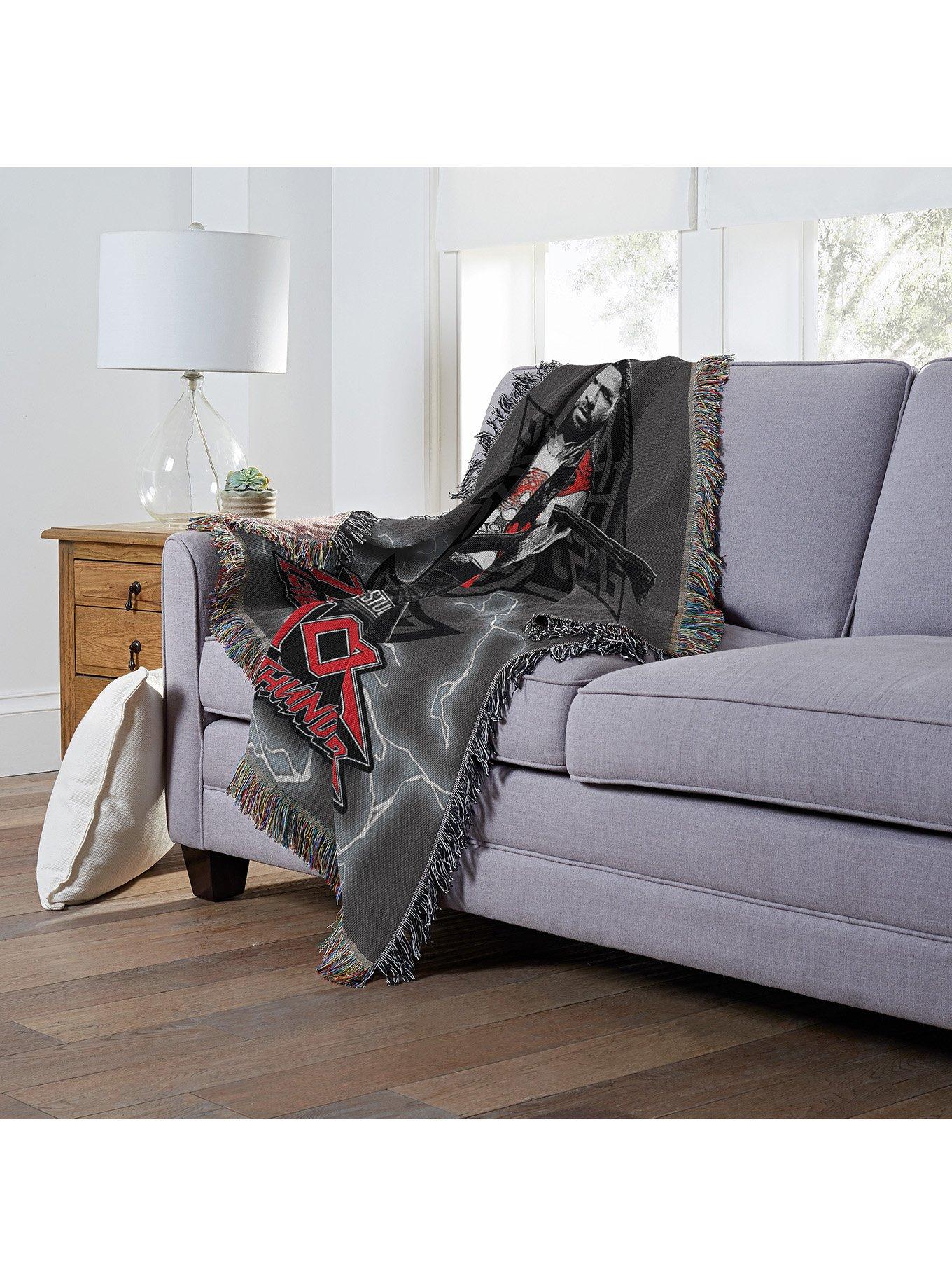 Marvel Thor Stormbreaker Woven Tapestry Throw Blanket, , alternate