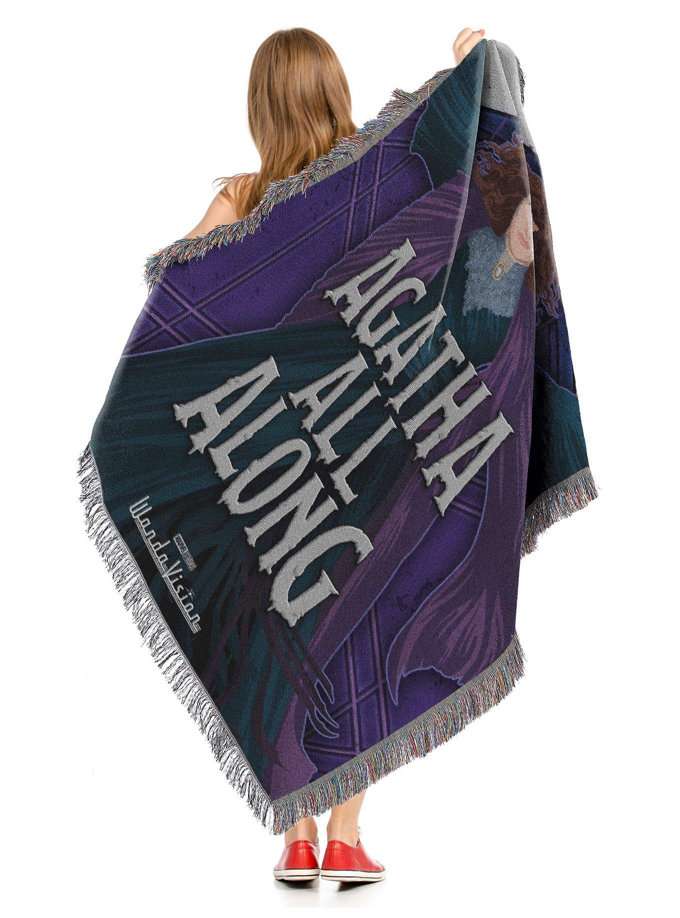 Marvel WandaVision Agatha All Along Woven Tapestry, , alternate