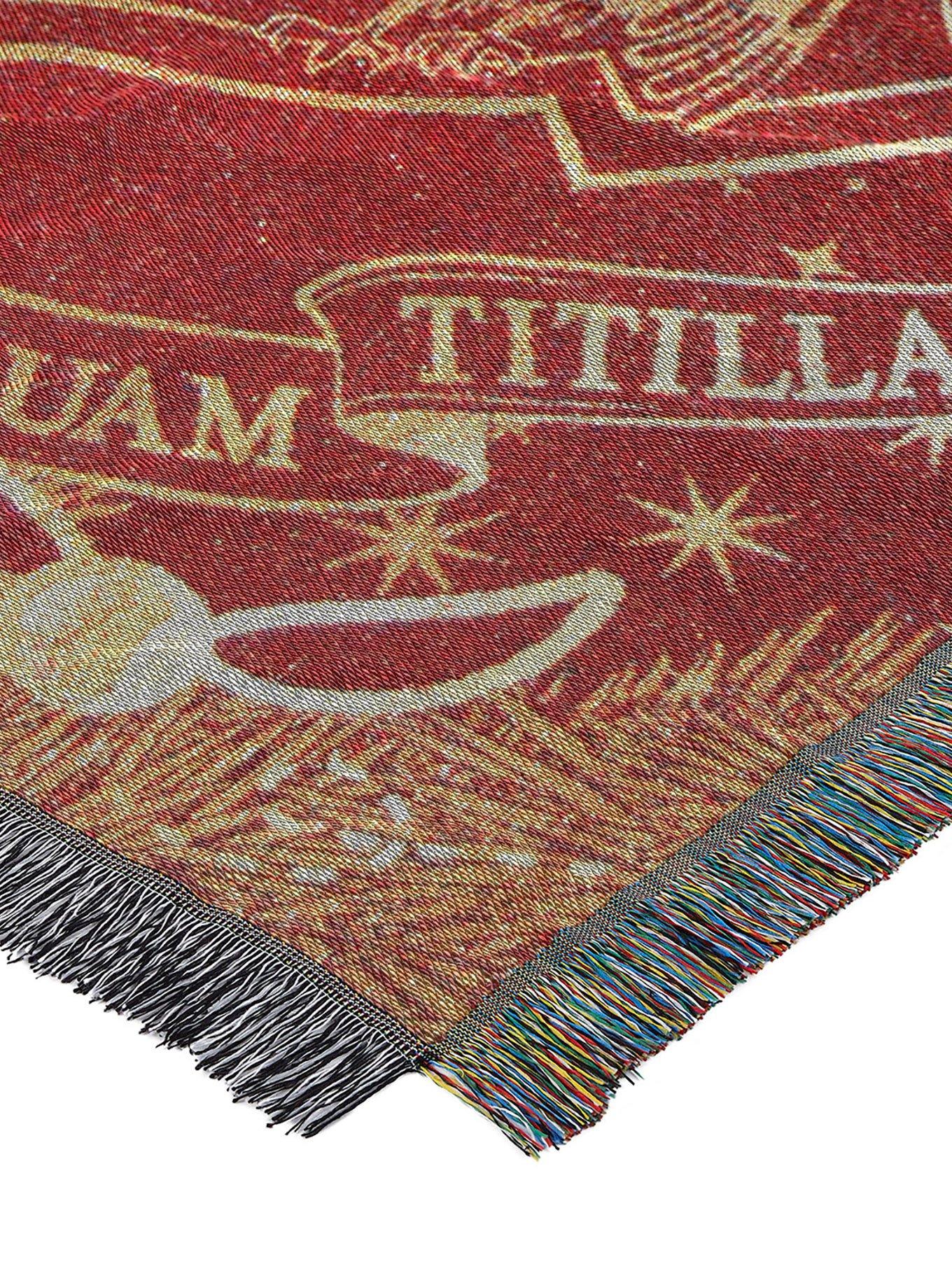 Harry Potter Hogwarts Yule Metallic Tapestry, , alternate