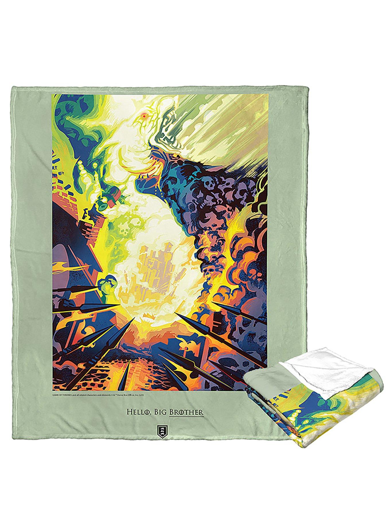 Game Of Thrones Hello Big Brother Silk Touch Throw Blanket, , hi-res