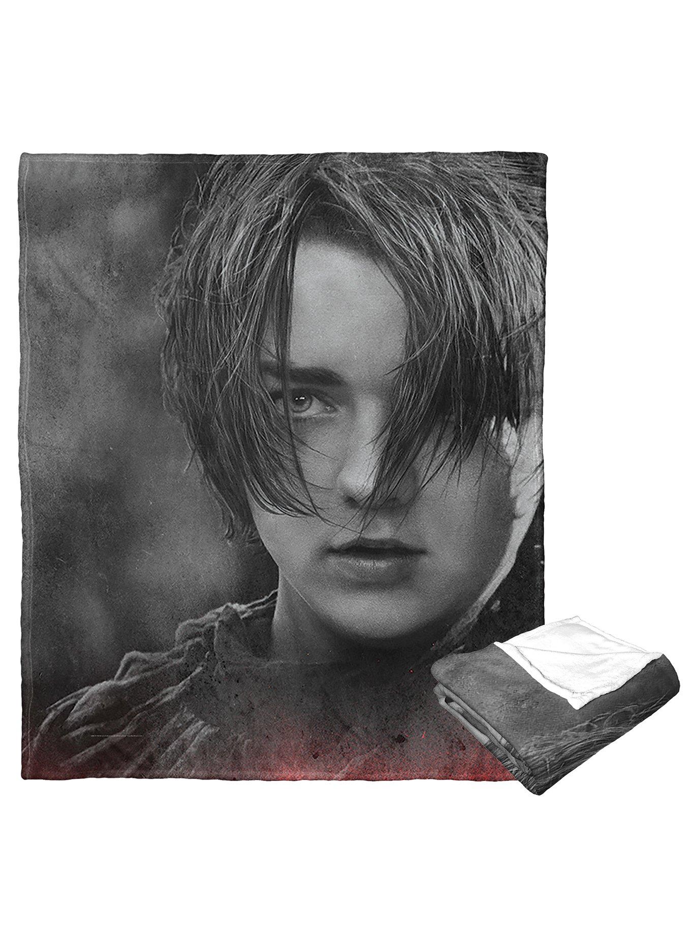 Game Of Thrones Arya Season Four Silk Touch Throw, , hi-res