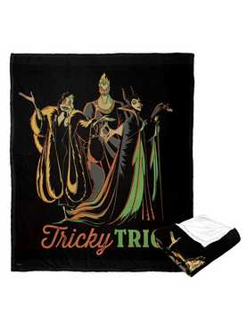 Disney Villains Tricky Trio Silk Touch Throw Blanket, , hi-res
