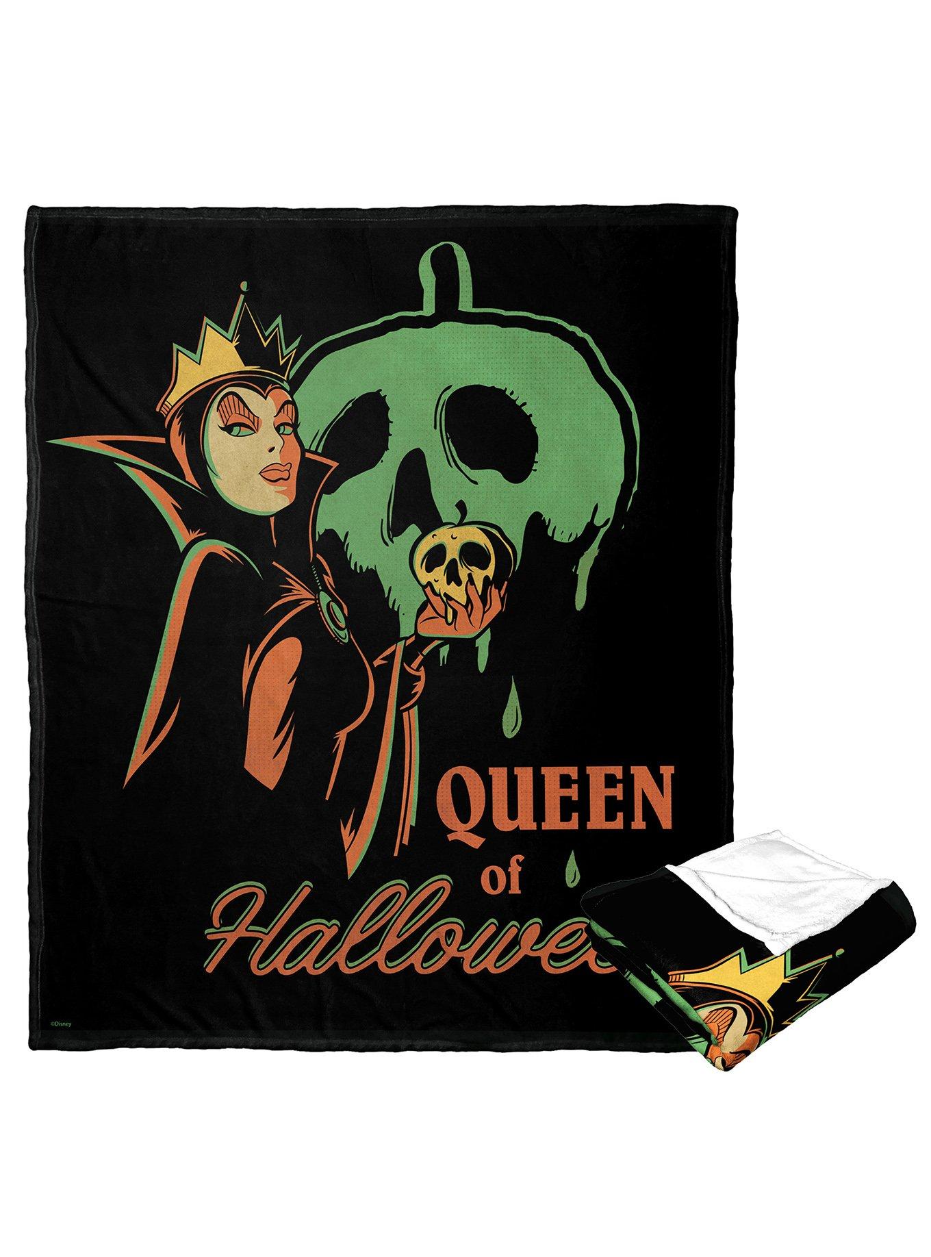 Disney Villains Queen Of Halloween Silk Touch Throw Blanket, , alternate