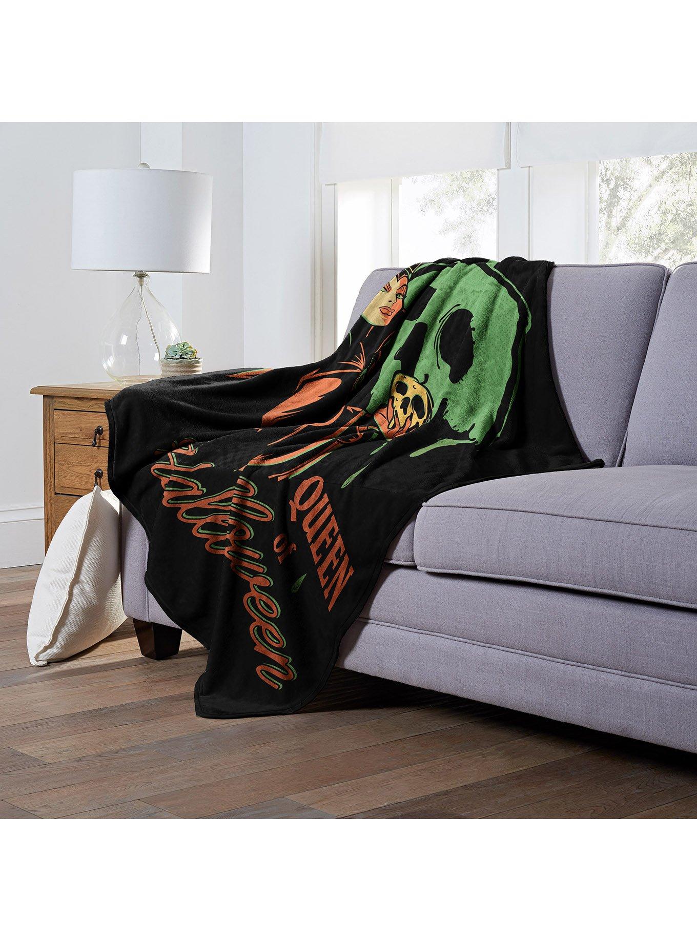 Disney Villains Queen Of Halloween Silk Touch Throw Blanket, , alternate