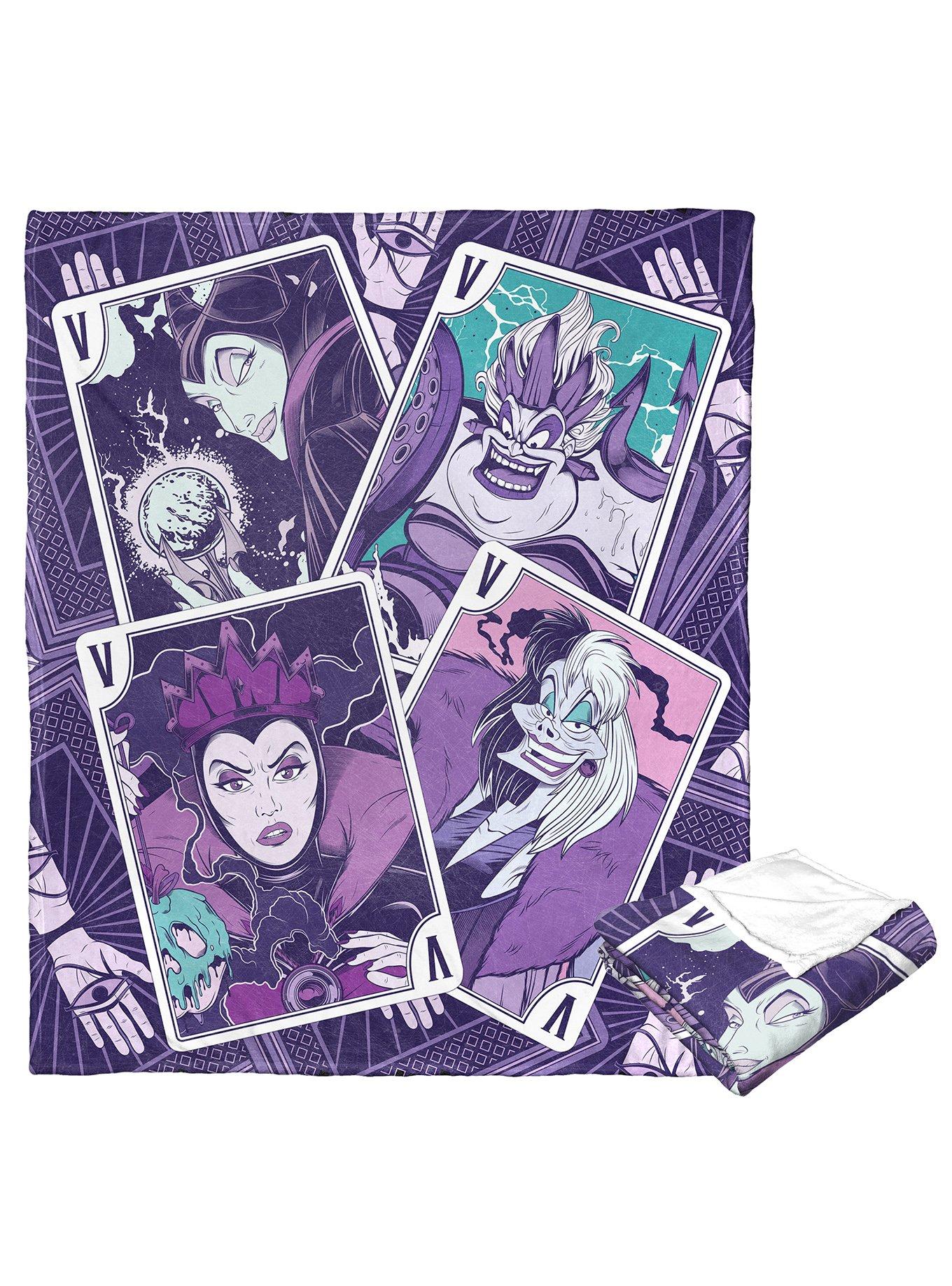 Disney Villains Tarot Villains Silk Touch Throw Blanket, , alternate