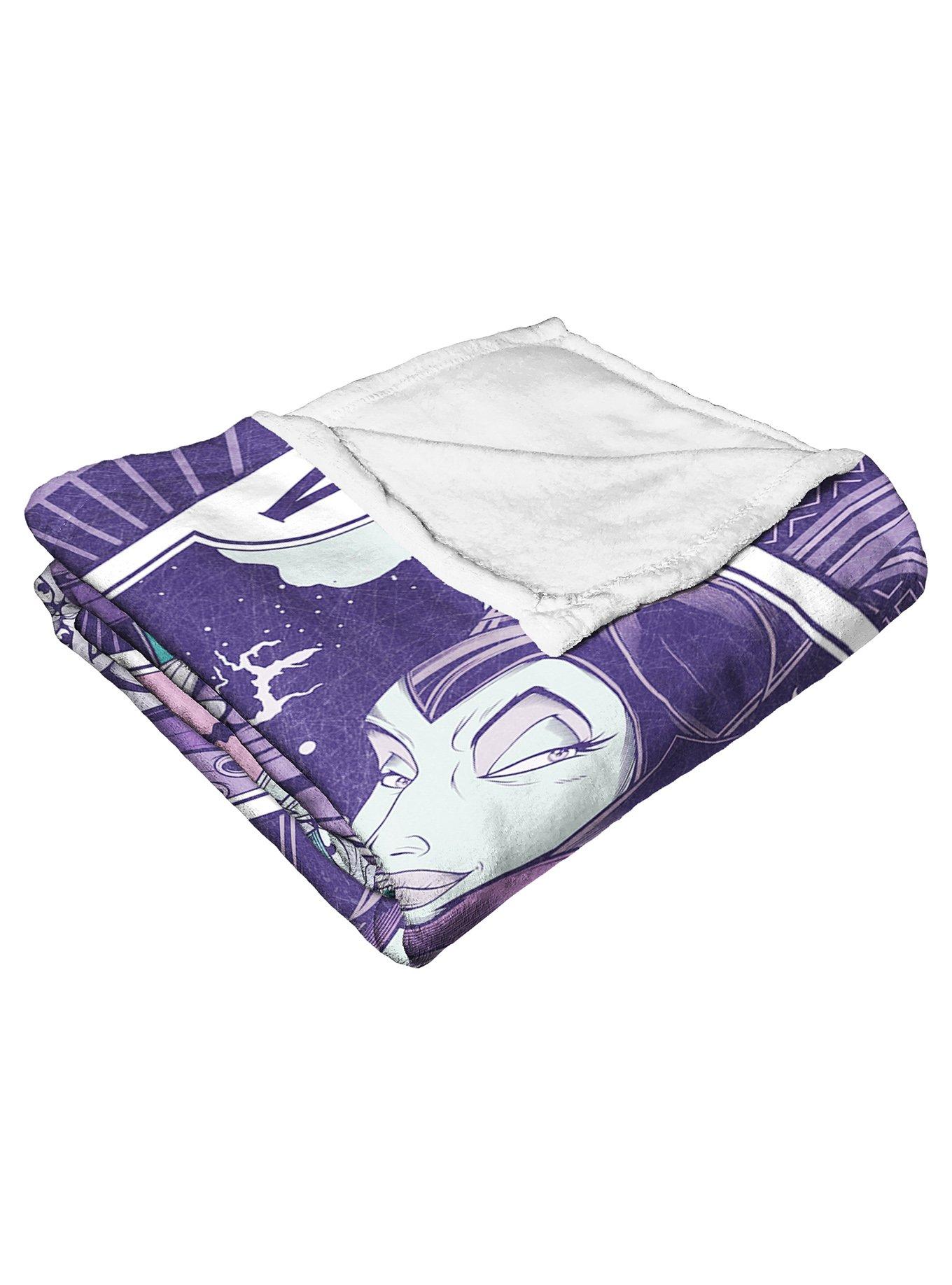 Disney Villains Tarot Villains Silk Touch Throw Blanket, , alternate