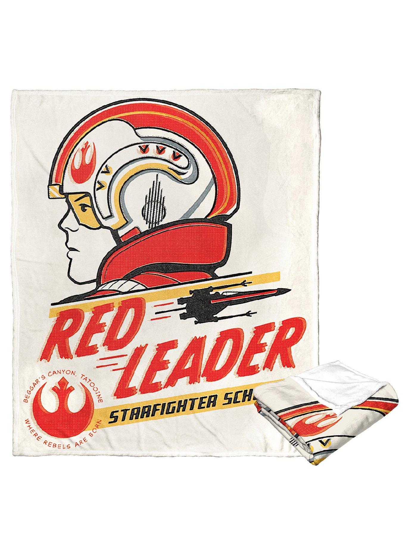 Star Wars Red Leader Silk Touch Throw, , alternate