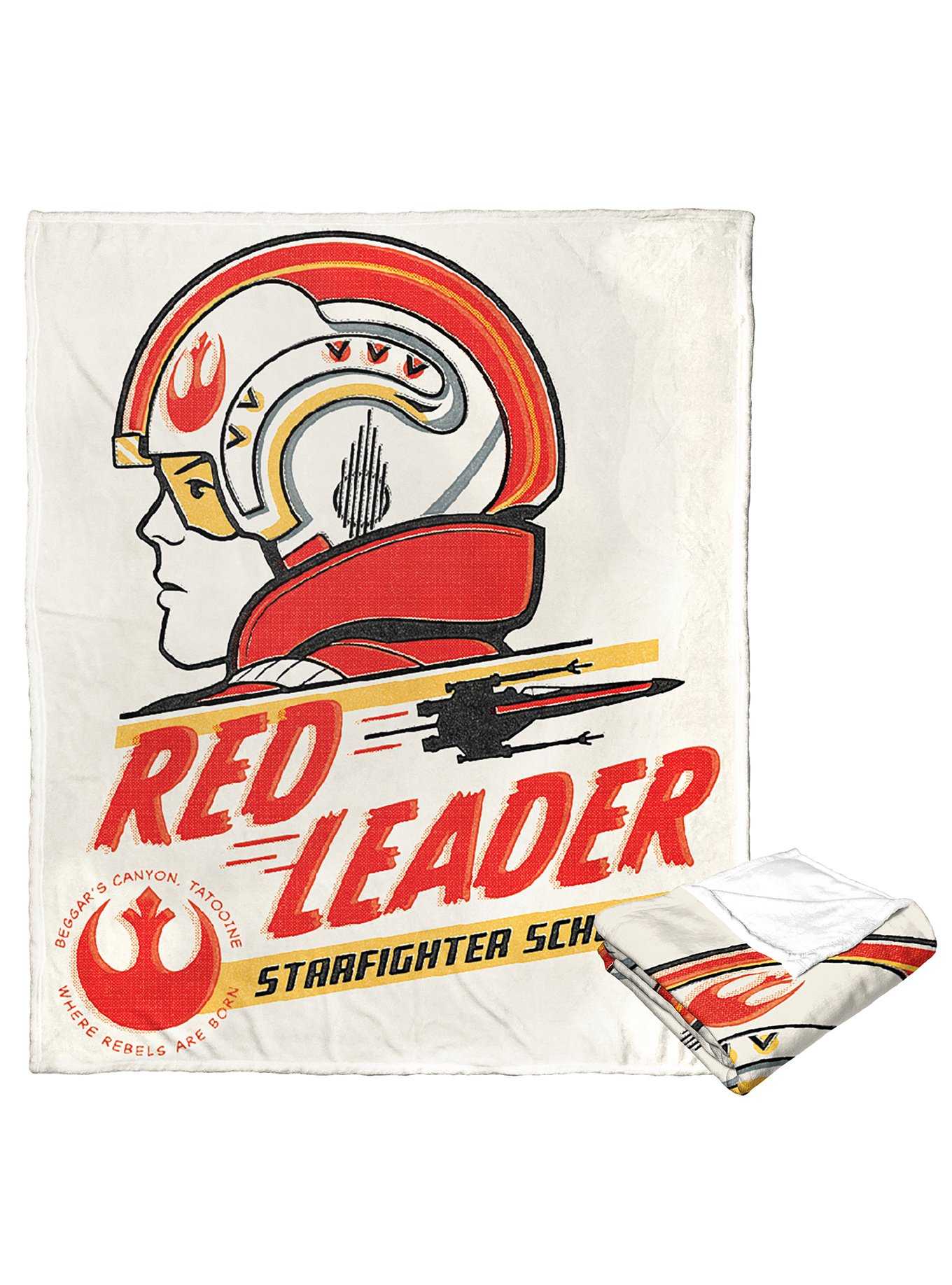 Star Wars Red Leader Silk Touch Throw, , hi-res