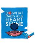 Disney100 Lilo And Stitch What Makes Your Heart Shine Silk Touch Throw, , alternate