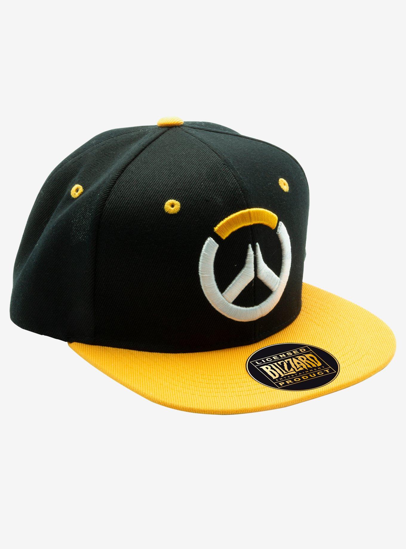 Overwatch Logo Orange Snapback Cap, , hi-res