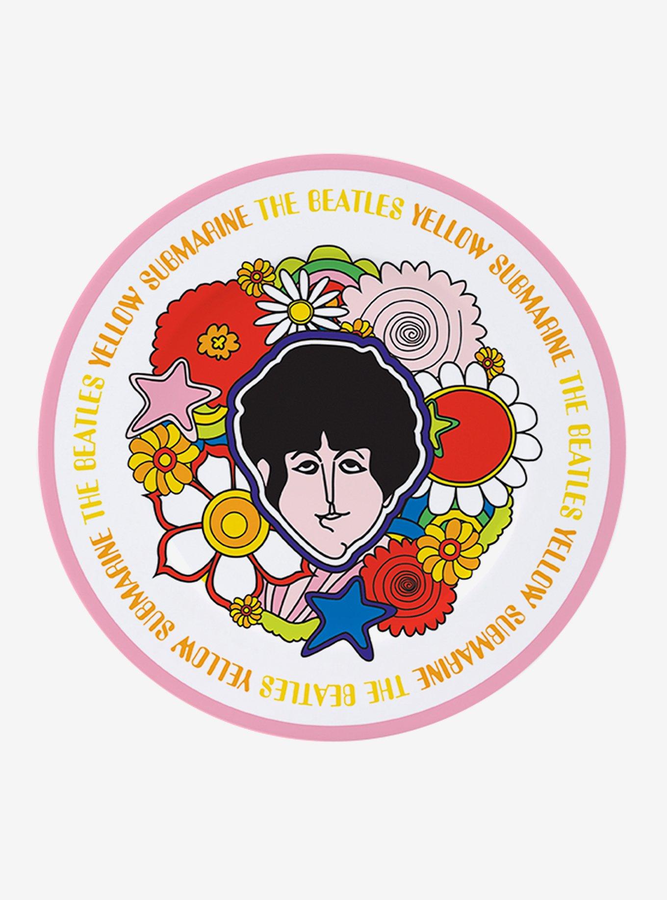 The Beatles Yellow Submarine Flowers Plate Set, , alternate