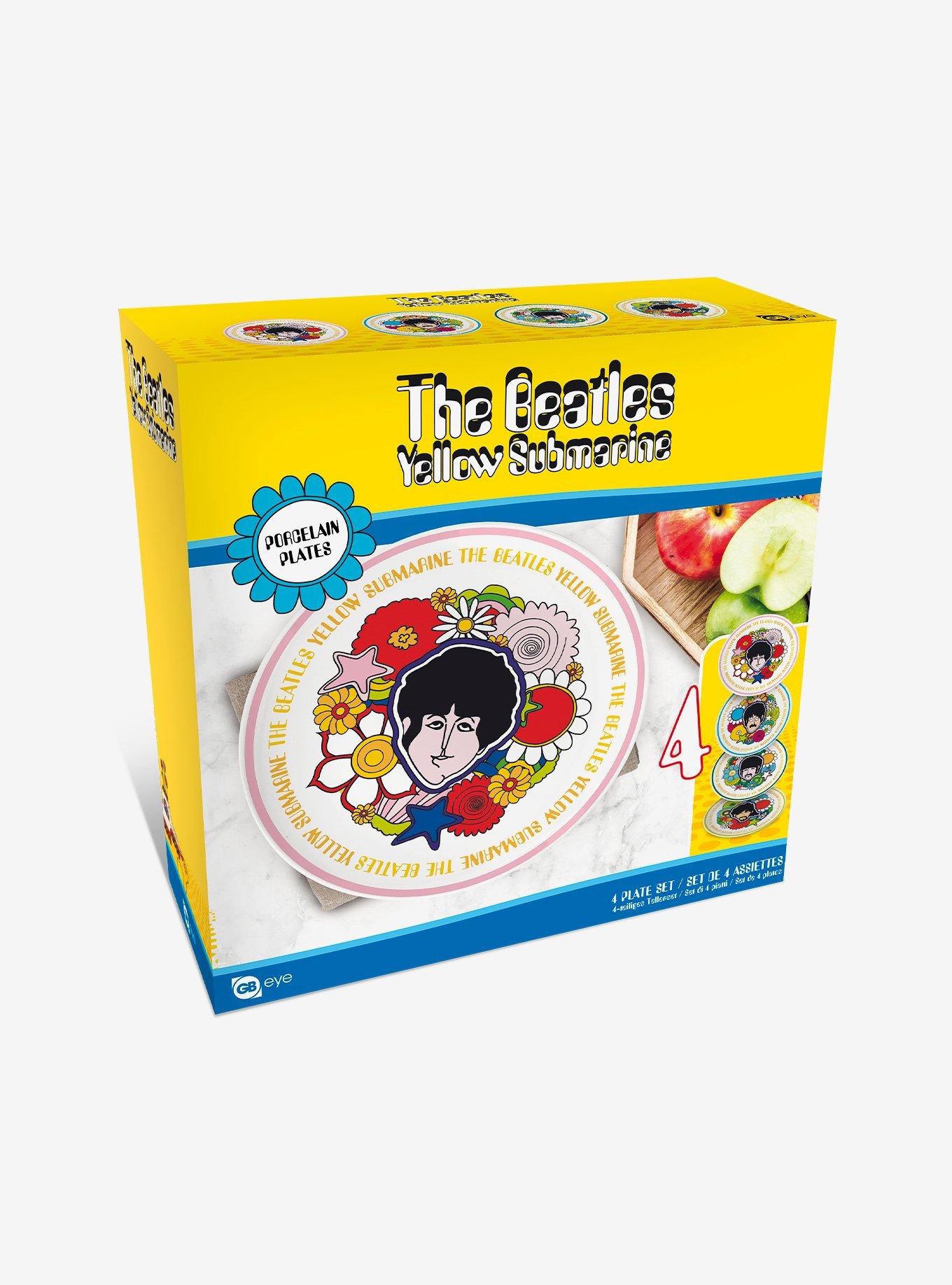 The Beatles Yellow Submarine Flowers Plate Set, , alternate