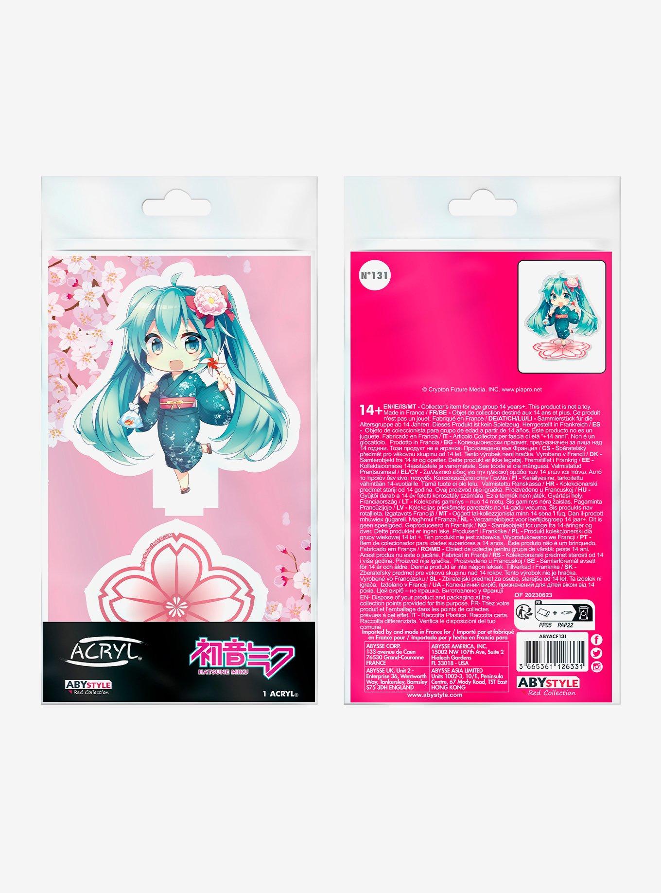 Hatsune Miku Acrylic Figure Set, , alternate