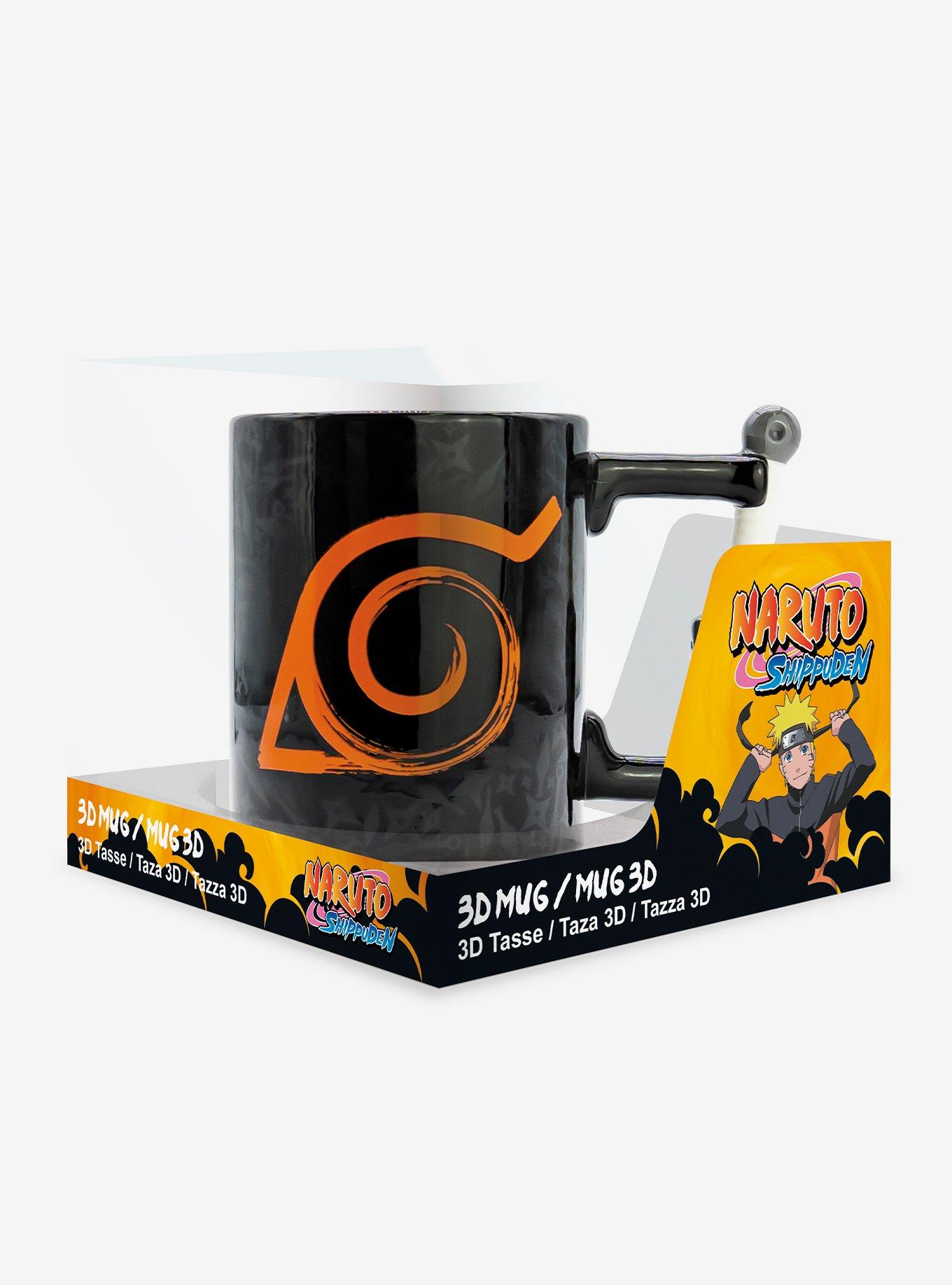 Naruto Shippuden Keychains and Kunai Mug