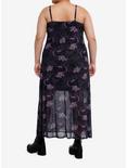 Disney Villains Maleficent Mesh Maxi Dress Plus Size, BLACK, alternate