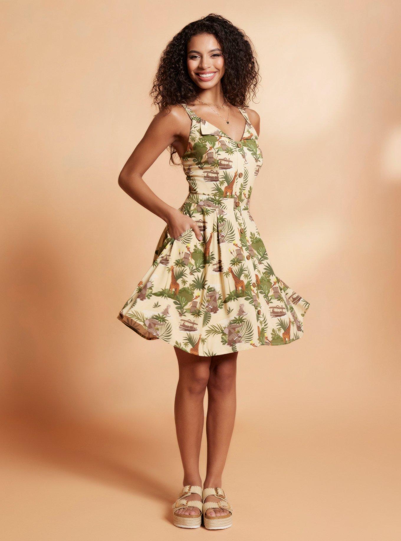 Her Universe Disney Jungle Cruise Animals Dress Her Universe Exclusive, , hi-res