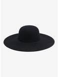 Black Celestial Skull Floppy Hat, , alternate