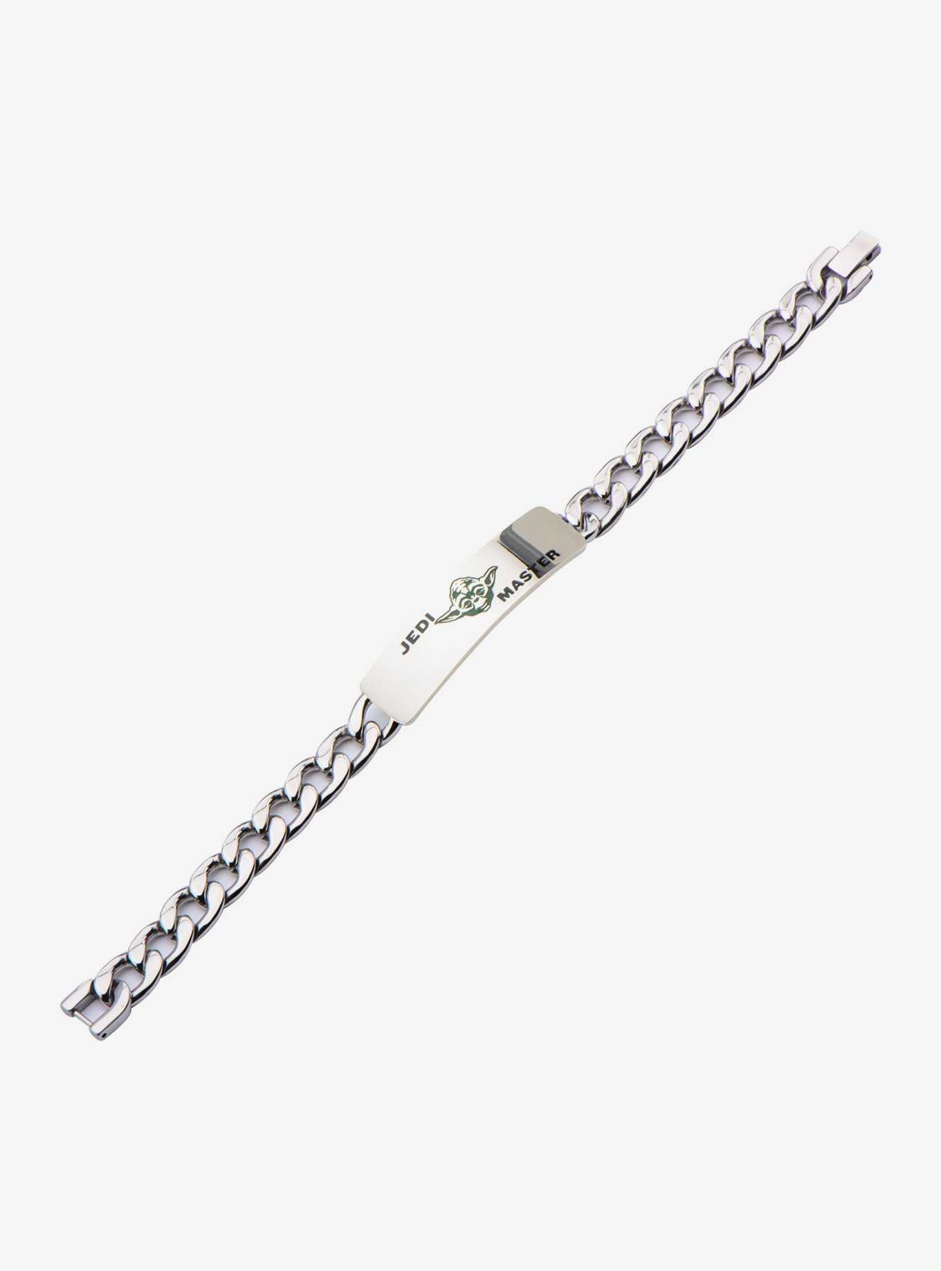 Star Wars Yoda ID Curb Chain Bracelet, , hi-res