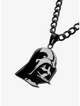 Star Wars Etched Darth Vader Pendant Necklace, , hi-res