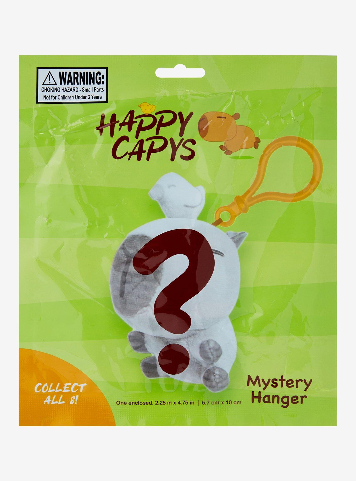 Happy Capys Blind Bag Plush Keychain - BoxLunch Exclusive, , alternate