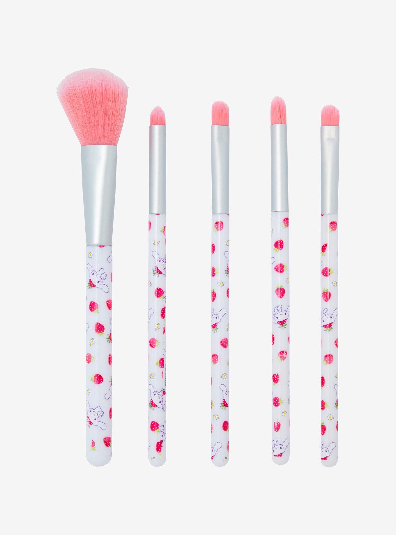 Sanrio Cinnamoroll Strawberry Makeup Brush Set and Holder - BoxLunch Exclusive, , alternate