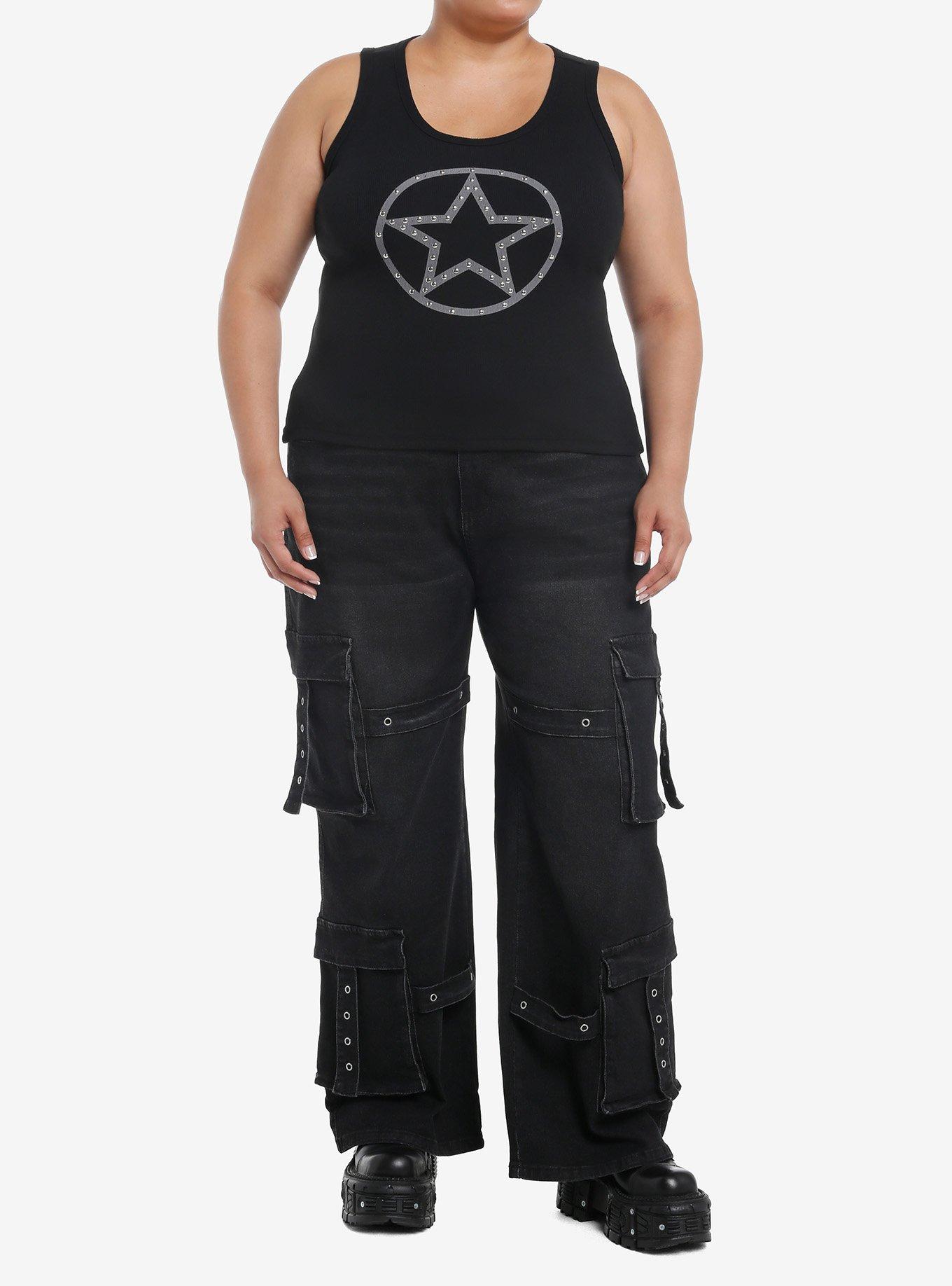 Sheriff Star Girls Tank Top Plus Size, , hi-res