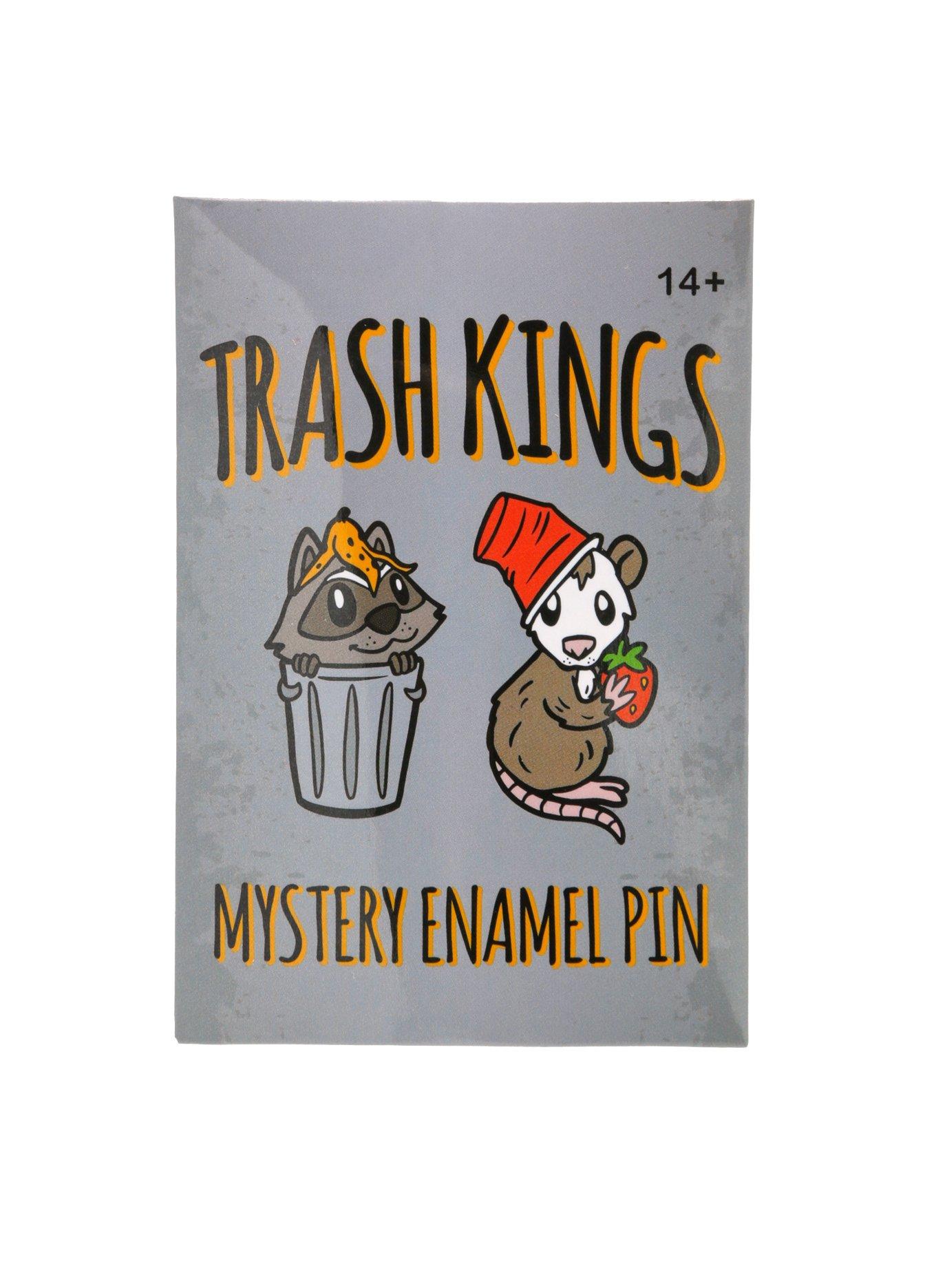 Trash Kings Raccoon & Possum Blind Bag Enamel Pin