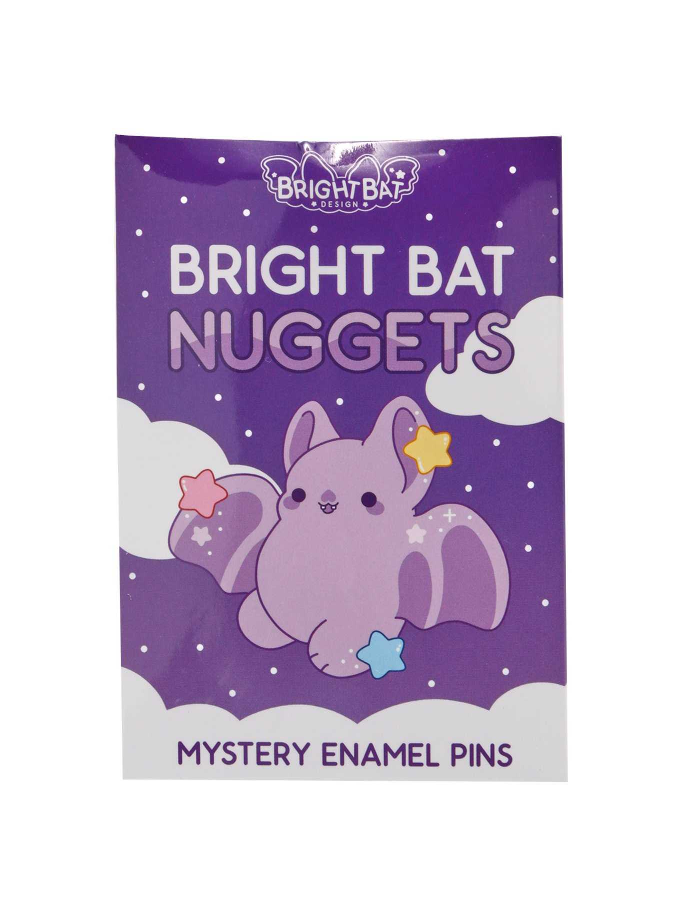 Bat Nuggets Blind Box Enamel Pin By Bright Bat Design, , hi-res