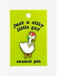 Silly Goose Clown Enamel Pin, , alternate
