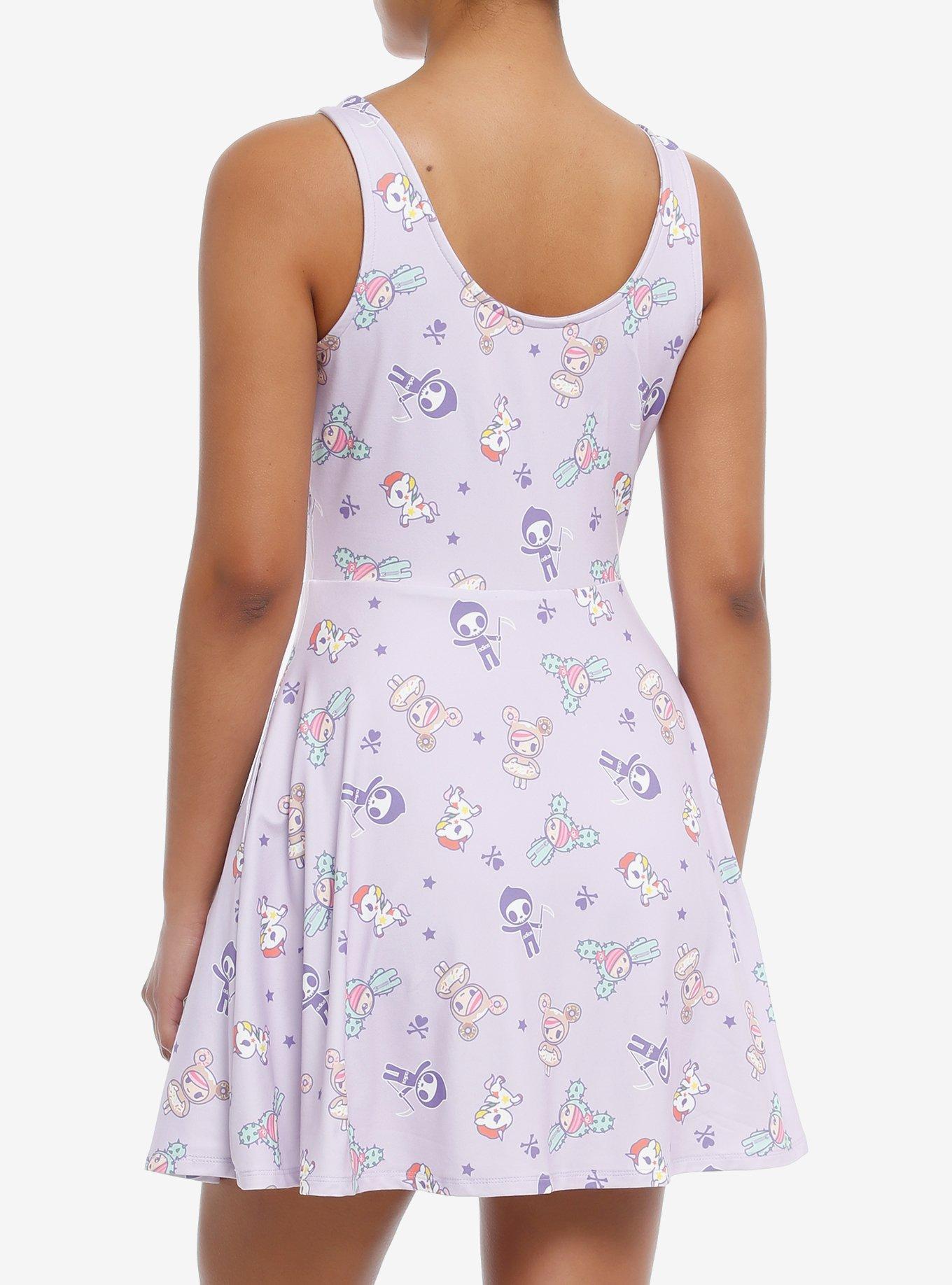 Tokidoki Characters Pastel Active Tank Dress, MULTI, alternate