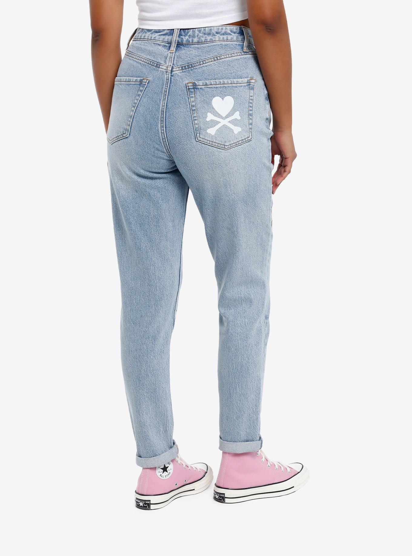 Tokidoki Unicorno Mom Jeans, MULTI, alternate