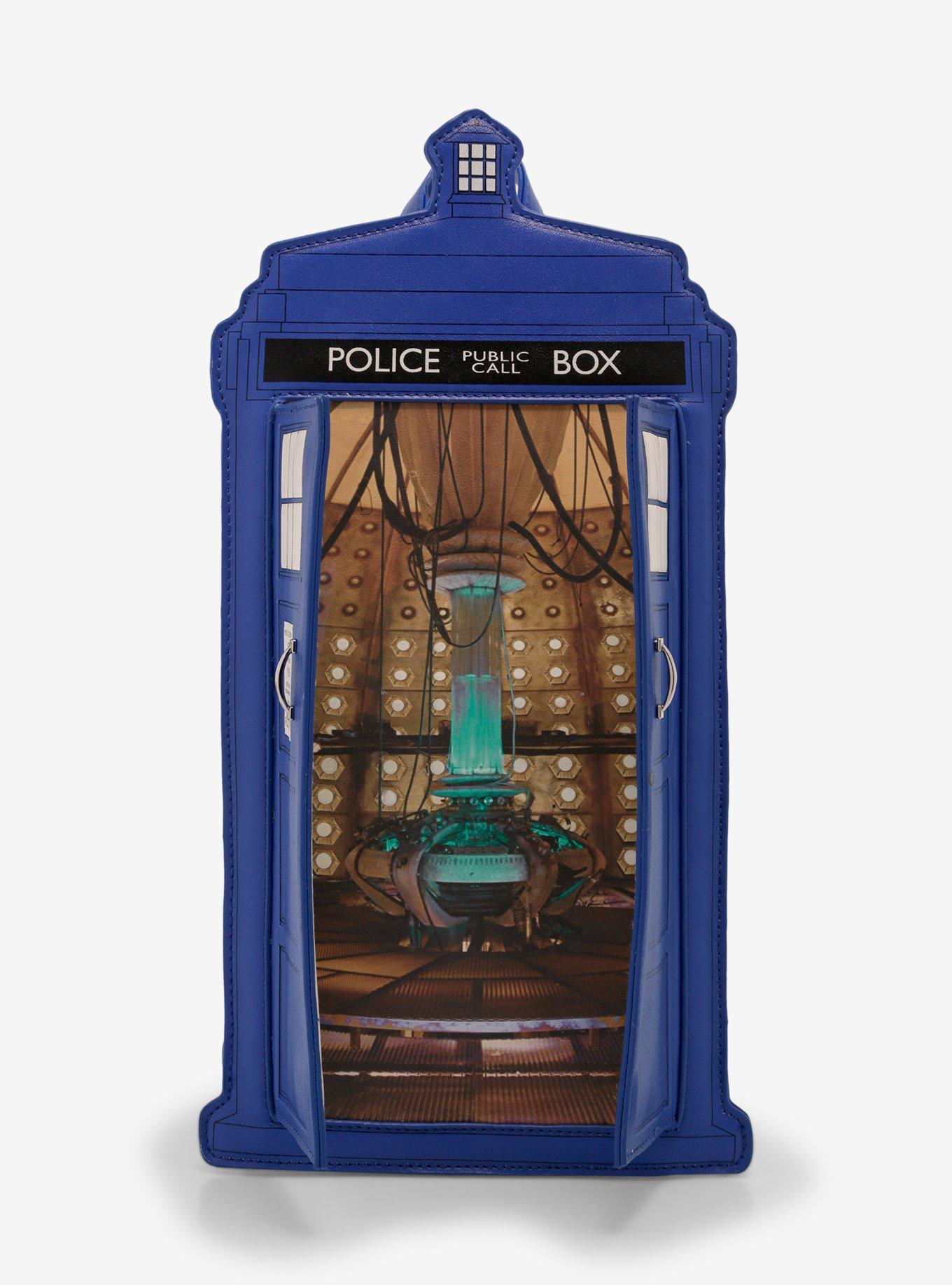 Doctor Who TARDIS Figural Mini Backpack, , alternate