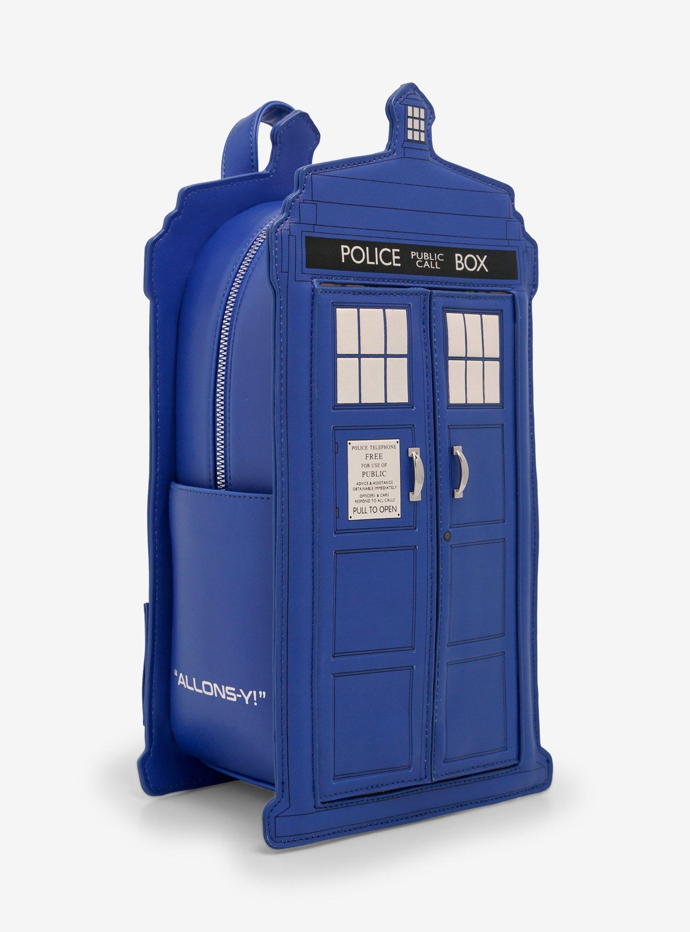 Doctor Who TARDIS Figural Mini Backpack, , alternate