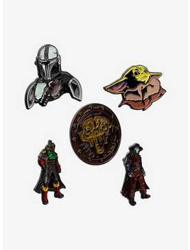 Star Wars Dark Side of the Force Base Metal Pin Set (5 pieces), , hi-res