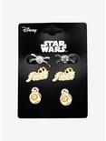 Star Wars Episode VIII: The Last Jedi Resistance Stud Earrings Set, , alternate