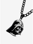 Star Wars Etched Darth Vader Pendant Necklace, , alternate