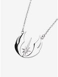 Star Wars Cut Out Jedi Order Symbol with CZ Pendant Necklace, , alternate