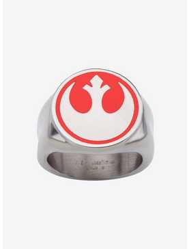 Star Wars Red Rebel Alliance Symbol Ring, , hi-res