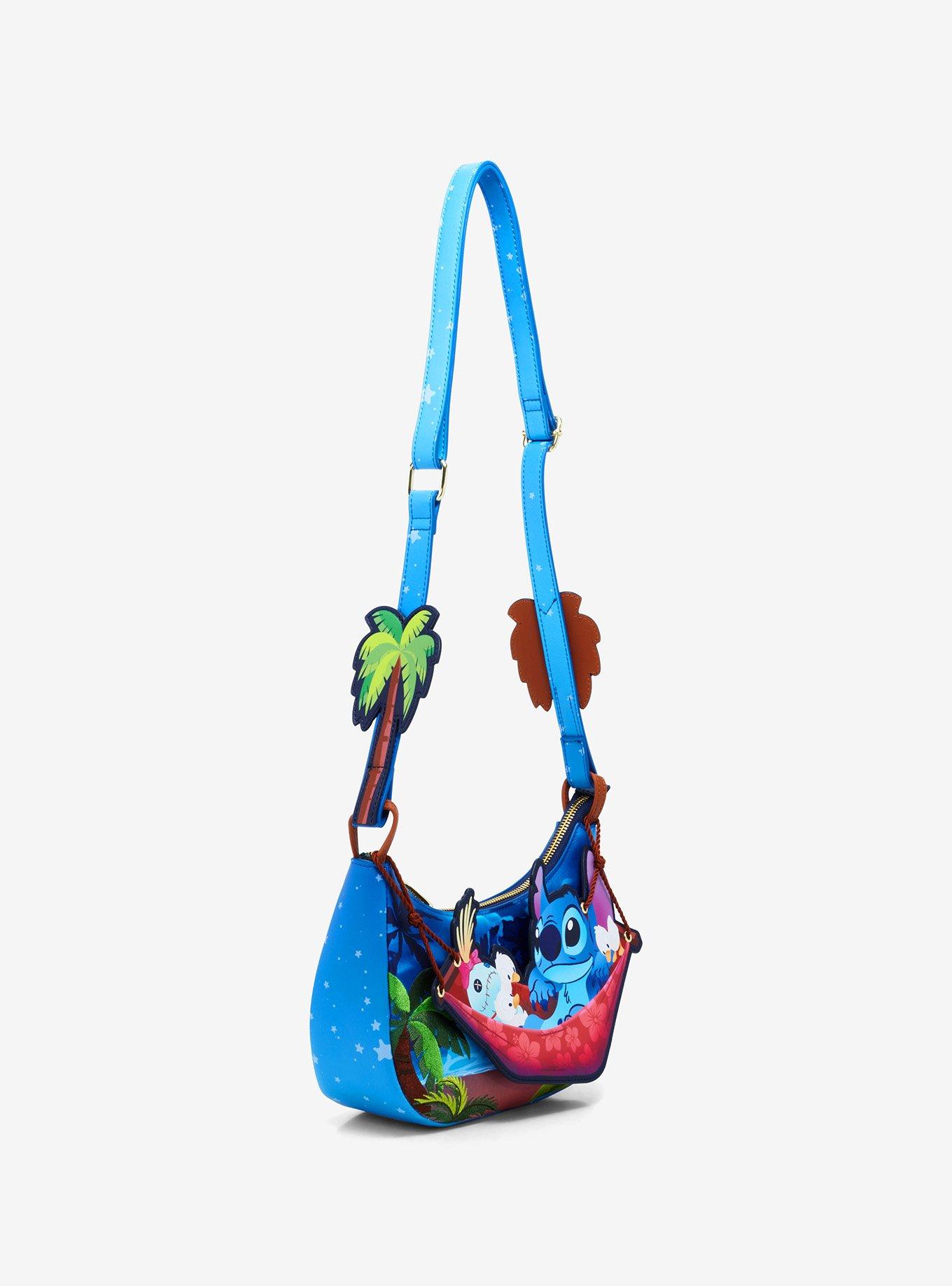 Loungefly Disney Stitch Camping Crossbody Bag, , alternate