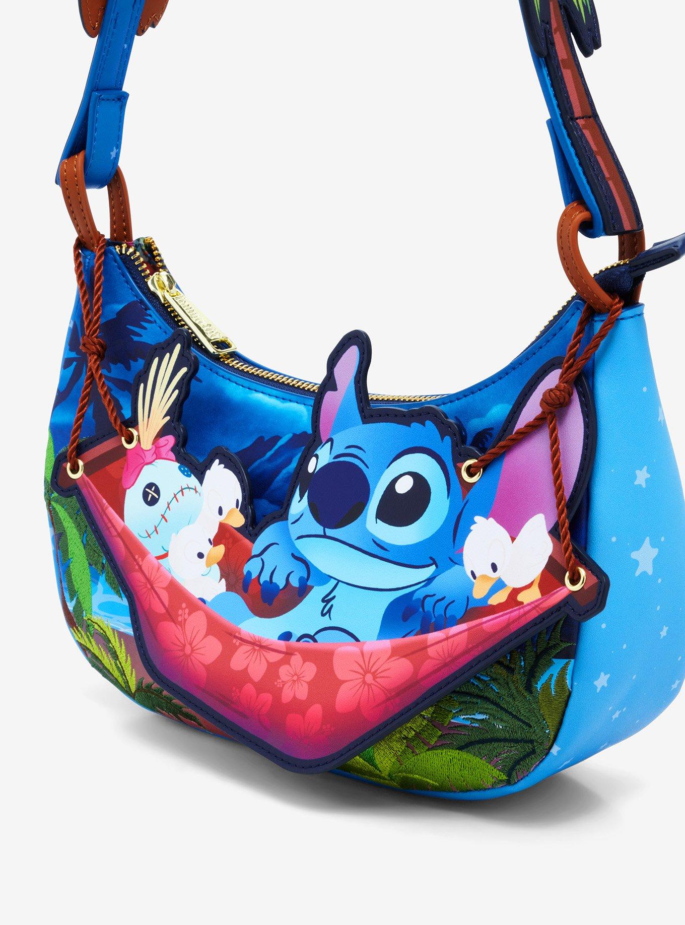 Loungefly Disney Stitch Camping Crossbody Bag, , alternate