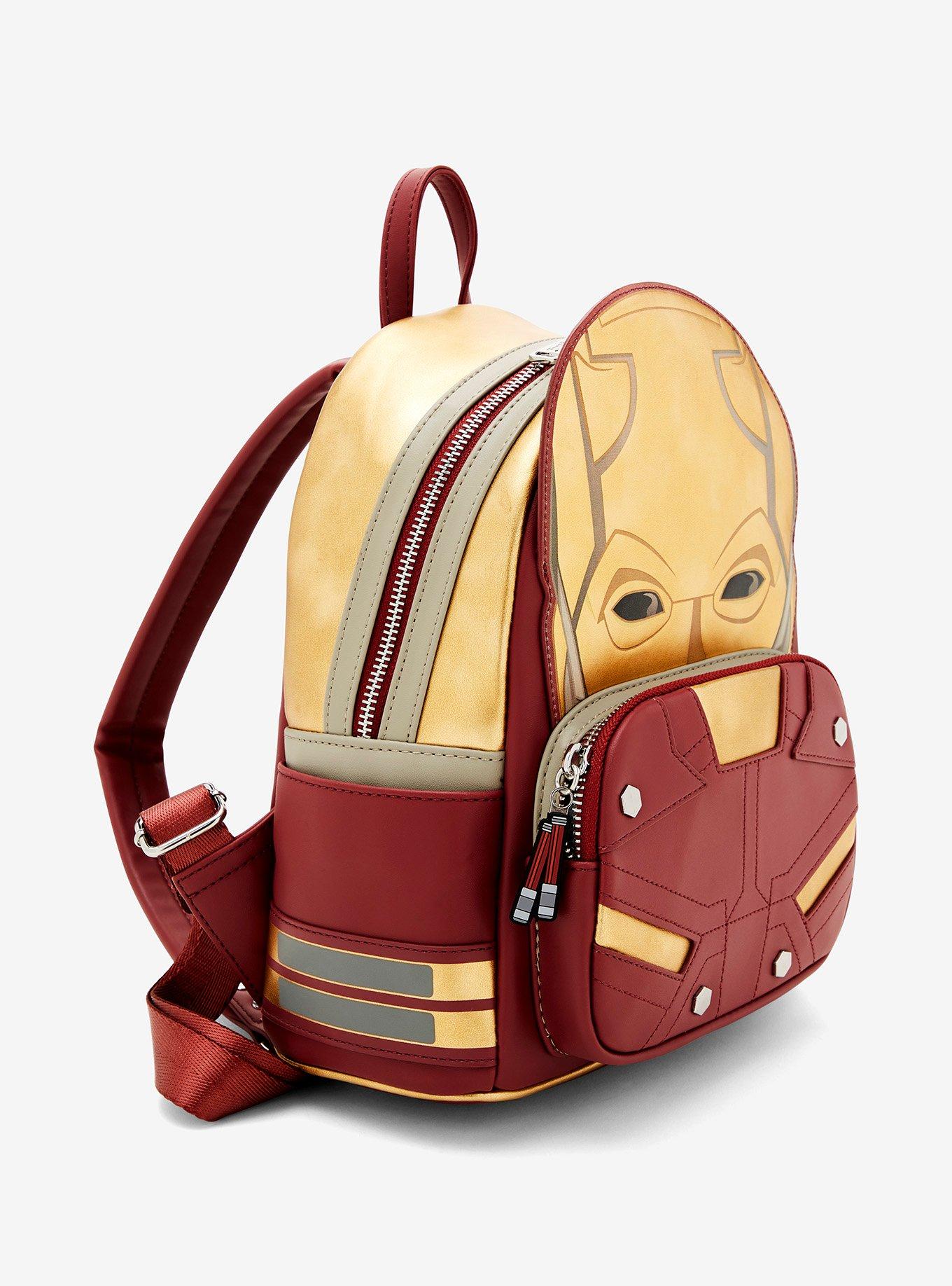 Loungefly Marvel Daredevil Mask Mini Backpack, , alternate