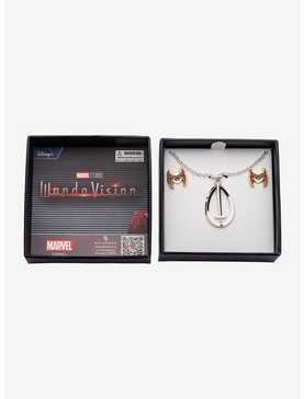 Marvel WandaVision Necklace & Earring Set, , hi-res