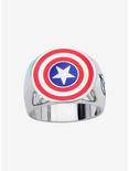 Marvel Captain America Logo Ring, MULTI, alternate